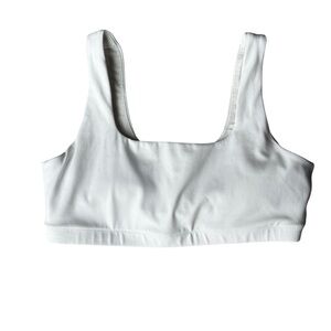 Athleta Girl White Sports Bra Size XL 14 Padded